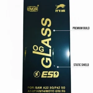 OVOG ESD OG Glass Screen Protector for Samsung A22 5G A14 M14 and Moto G50 5G