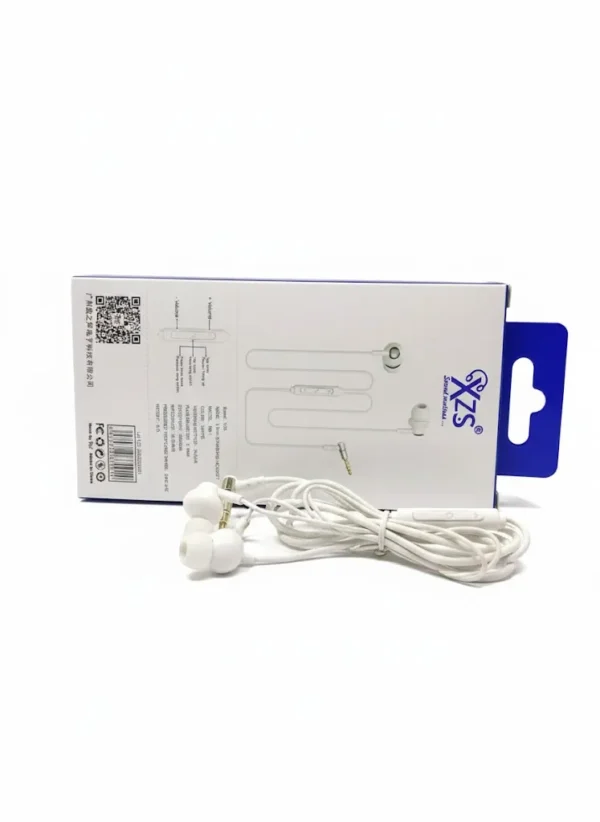XZS RS-1 Smart Universal Volume Control Stereo Earphone Super Bass Handsfree 1