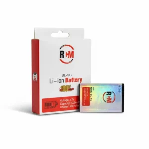 Original R+M BL-5C Rechargeable Lithium-ion Mobile Battery 1020mAh High Capacity