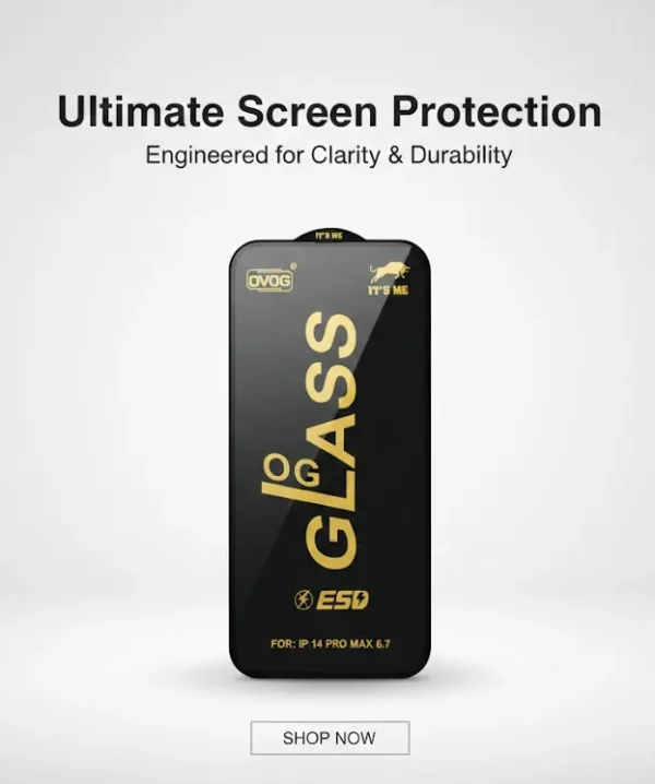 OG ESD Tempered Glass Screen Protector for iPhone 14 Pro Max 1