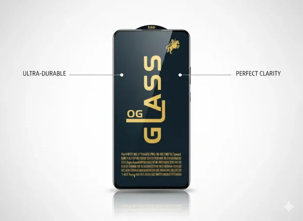 OG ESD Glass Screen Protector for Redmi Note 12 Pro and Mi 11i High Sensitivity Guard 1