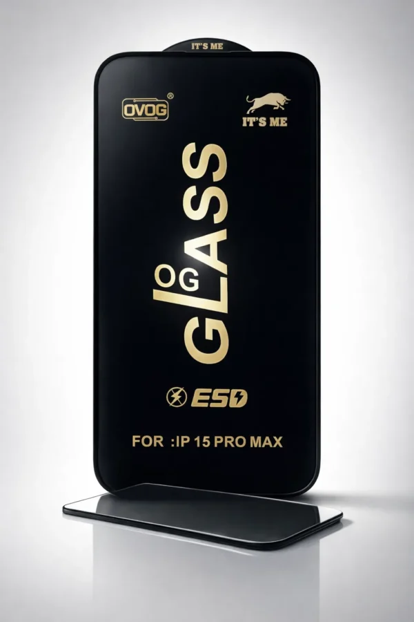 OVOG IT'S ME OG GLASS iPhone 15 Pro Max Screen Protector High Definition Protection 1