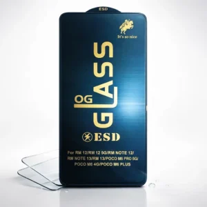 OG GLASS ESD Screen Protector for Redmi 12 & Poco M6 Pro